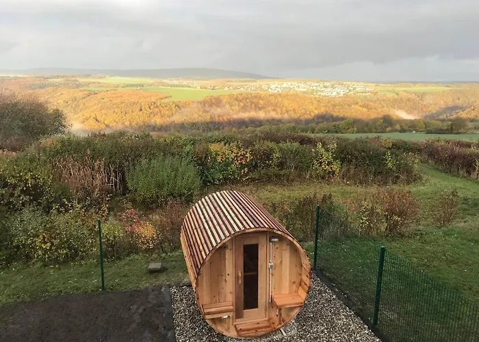 Hunsrueck Valley View With Cedar Sauna Апартаменты *